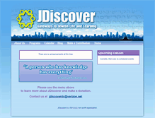 Tablet Screenshot of jdiscover.org